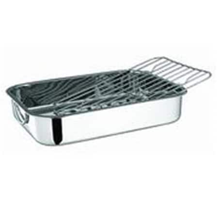 Star Dist ributors  Stainless Steel Lasagna Pan With Rack 82151