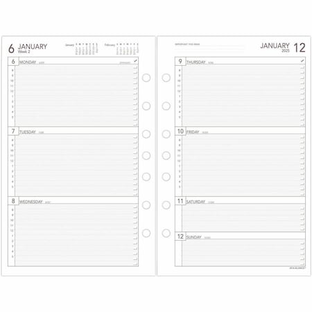 At A Glance Refill, Planner, Desk, Weekly AAG061285Y