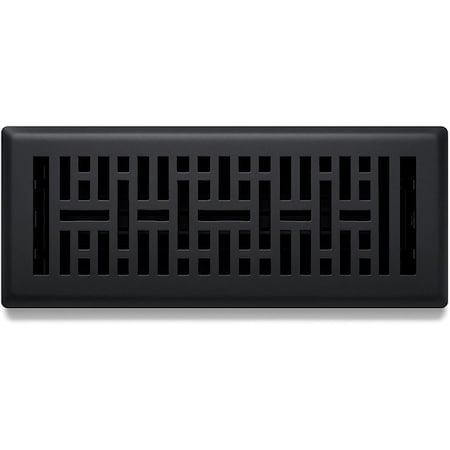 Sierra Grates 2 in. H X 12 in. W Powder Coat Steel, Textured Black Floor Register MTR212-BLK