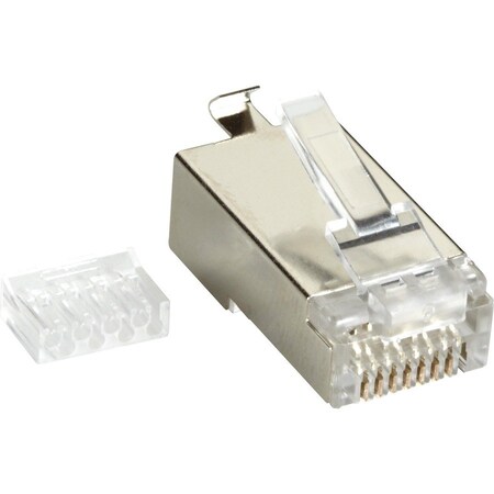 Black Box Cat6 Shielded Modular Plug, 250-Pack FMTP6S-250PAK