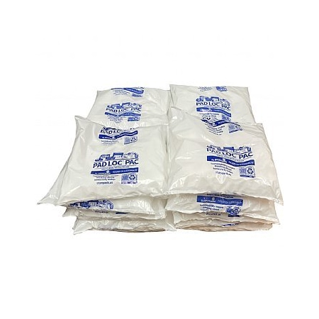 Bubblefast ! PAD LOC Cushioning Pads-Packing Peanuts in a Bag 24 12'' x 10'' x 2'' Bags, 24PK Padloc10-24