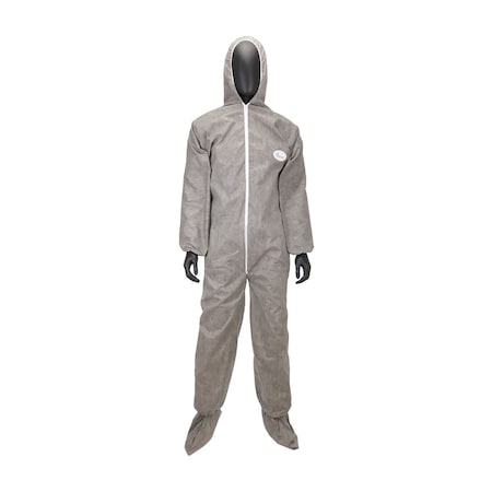 Pip PosiWear M3 Coverall with Hood & Boot 50 gsm, 25PK C3909/L