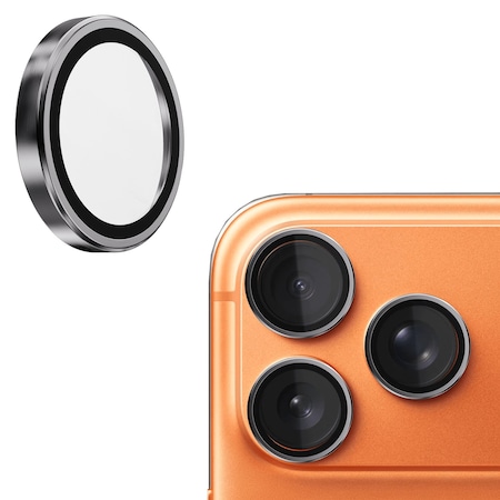 Gadget Guard Glass Camera Lens Protector For Apple Iphone 17 Pro, 17 Pro Max, 16 Pro, 16 Pro Max - Silver GGACXXC208AP21D