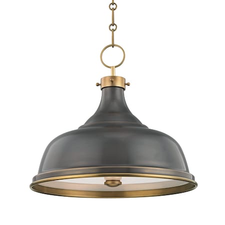 Hudson Valley Lighting Mark D. Sikes X Metal No.1 3 Light Pendant 18 In. Aged/Antique Bronze MDS900-ADB