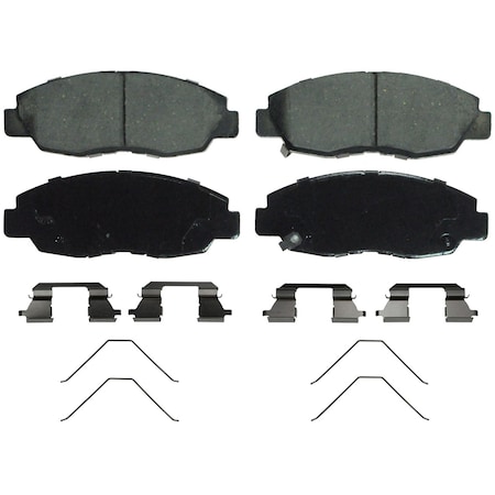 Wagner Brake QuickStop Front Disc Brake Pad Set Ceramic,  ZD1578