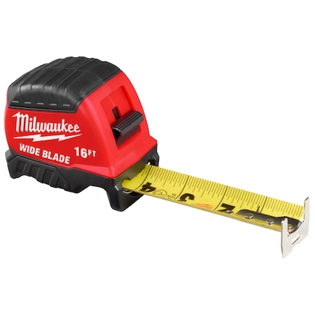 Milwaukee Tool 16ft Wide Blade Tape Measure 48-22-1216