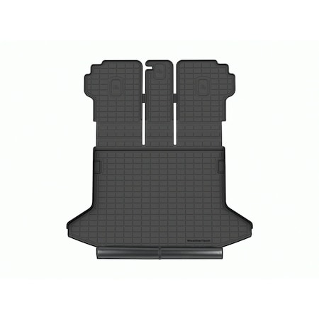 Weathertech Black, Seatback Cargo Liners HP With Bumper Protector 401504IMSK