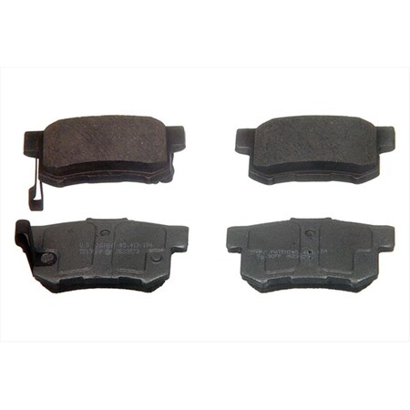Wagner Brake QC536 CeRAMic Rear Brake Pads, 1996-1999 Isuzu Oasis W66-QC536