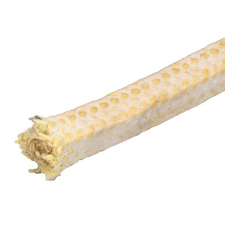 Zoro Select Rope-StyleCompressPkSeal, Aramid, 1/4", Ylw ZUSA-CP-193