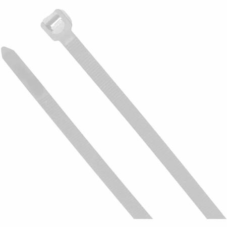 Dottie Cable Tie, 36 in L, 10.35 in Max Bundle Dia., Natural, Nylon 6/6, 175 lb Strength, 50 PK DT36H
