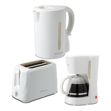 Betty Crocker Coffee Maker, Toaster, Kettle BC-4995W