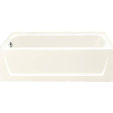 Sterling Ensemble Bathtub, 44 gal Capacity, 60 in L, 30 in W, 18 in H, Alcove Installation, Vikrell, White 71171110-0
