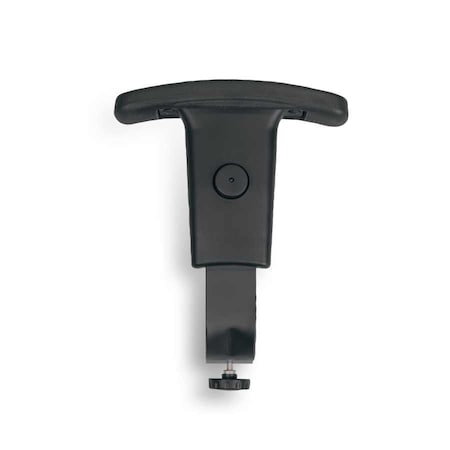 Homeroots Black Adjustable Armrests Chair Frame 372434