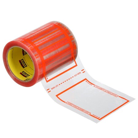 Scotch Packing List Envelope Roll, 6 In H, PK12 824