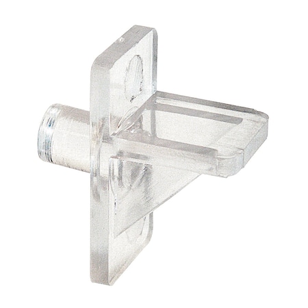 Prime-Line Shelf Support Pegs, 5 mm. Diameter, Plastic, Clear (12 Pack) EP 9384