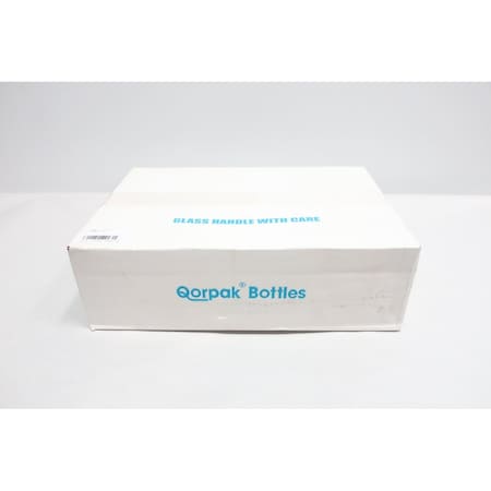 Qorpak CASE OF 24 250 CC AMBER 8.5OZ BOTTLE GLA-00921