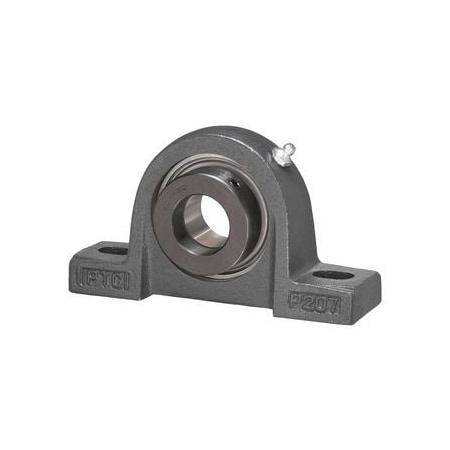 Iptci Pillow Block Ball Bearing Mounted Unit, Cast Iron Housing Material, 1.3125 in Dia SAP207-21G