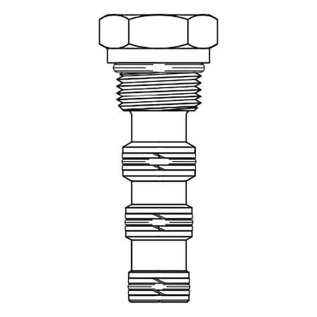 Bucher Hydraulics Hydraulic Cavity Plugs, 7/8''-14, Buna-N, 1, 2, 3, 4 CPLG-10-N-40-000