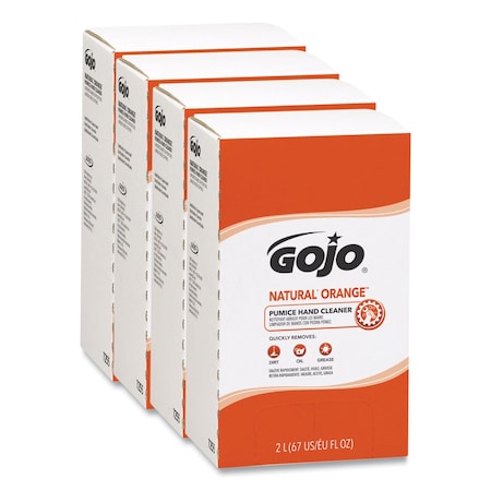 Gojo 2,000 mL Personal Soaps 4 PK 7255-04