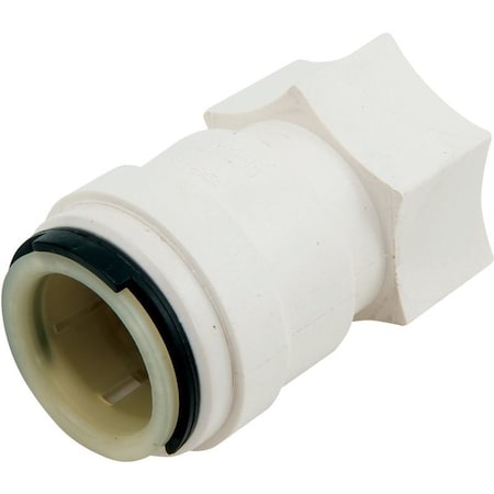 Watts 35 Series 3510-1816 Connector, 1 in, CTS x NPS x Female, Polysulfide, 250 psi Pressure 3510-1816/P-1015
