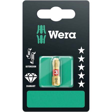 Wera 851/1 BDC SB bits, PH 3 x 25 mm 5073334001