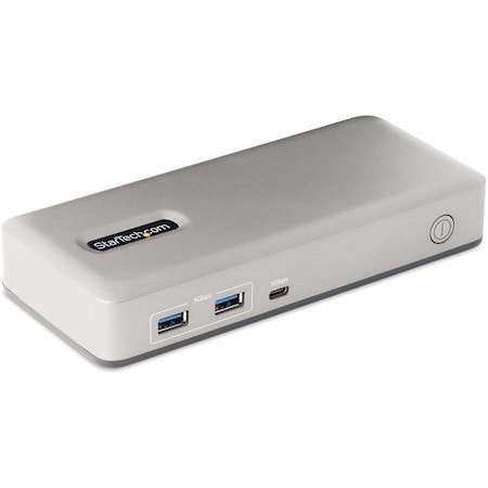 Startech.Com DUAL-MONITOR USB-C DOCKING STATION, DISPLAYPORT & HDMI OR VGA, MULTI MONITOR DOCK UP TO 4K 60HZ - 101N-USBC-DOCK