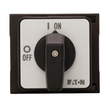 Eaton rotary cam switch, frame size 0, 5 contacts, 8281 sequence, cover mounting T3-2-10/E