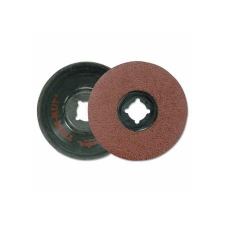 Weiler Trim-Kut Discs, Aluminum Oxide, 4 1/2 in Dia., 36 Grit, 25PK 804-59403
