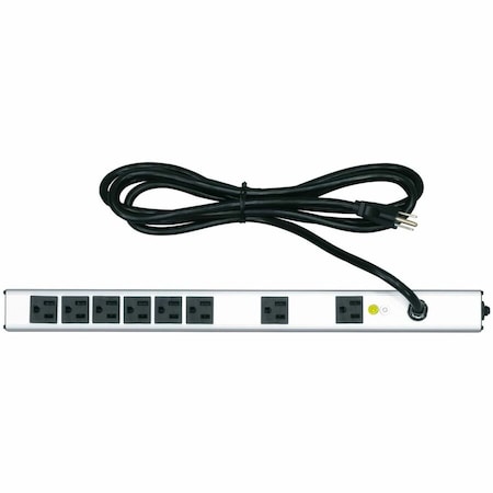 Mid Atlantic Legrand Av 15A, 8 OUT, VERTICAL PWR-8-V