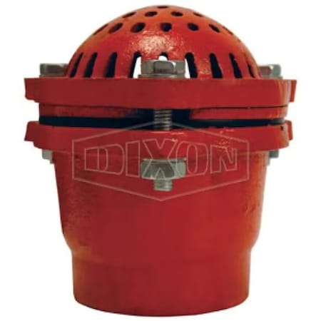 Dixon Foot Valve, 1-1/2 in, FNPT, Cast Iron Body DFVS20