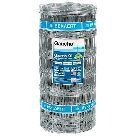 Gaucho Field Fence, 330 ft L, 39 in H, 14 Gauge, Steel 118142