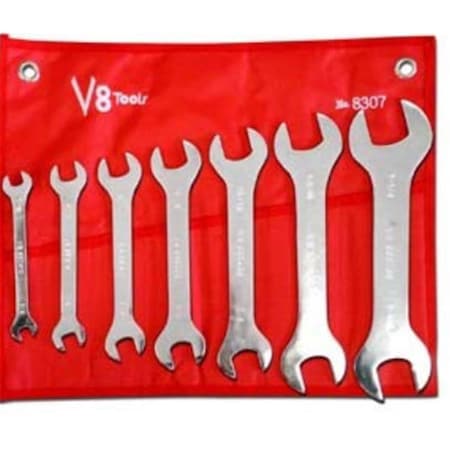 V8 Tools Inc  7 Piece SAE Super Thin Wrench Set V899407