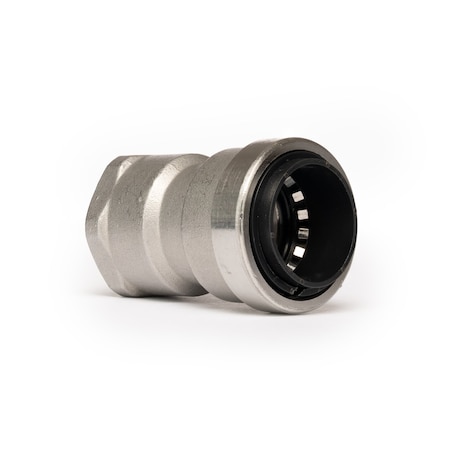 Zoro Select Female Adapter, Stainless Steel, Not Applicable SS862FR