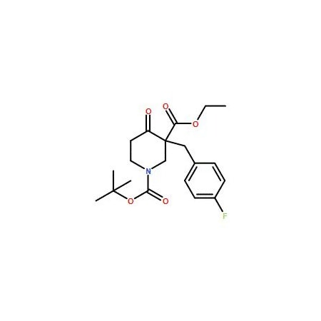 Ak Scientific Ethyl N-Boc-3-(4'-fluorobenzyl)-4-Oxopiperidine-3-carboxylate (1g), CAS 193273-89-1 9524AL-1g