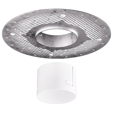 Elco Lighting Pex 2in Adjustable Trimless Reflector, White ELK215B