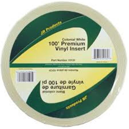 Jr Products 100 ft. Premium Vinyl Insert, Colonial White JRP10131