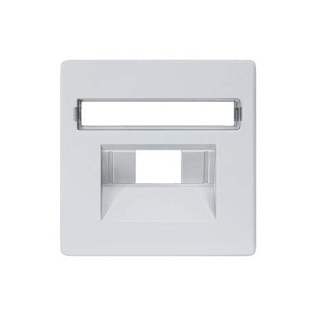 Siemens DELTA i-system aluminum-metallic Cover plate UAE connection socket suitable 5TG1258