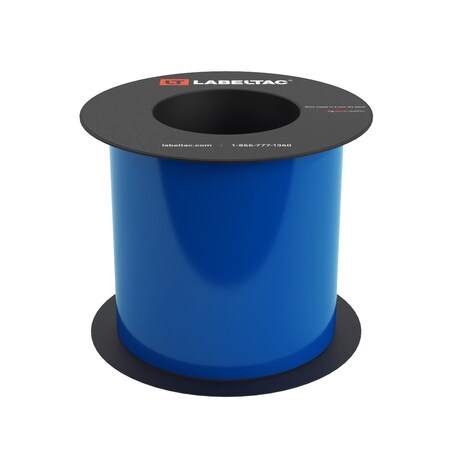 Labeltac High Performance 10-Year Vinyl Supply 5in x 75ft LT9, Blue LT507HP-C