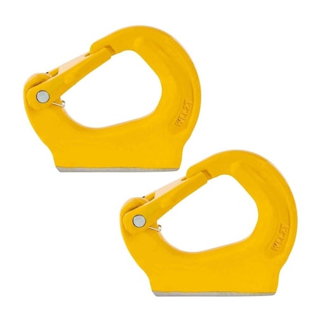 Mytee Products Weld on Anchor Hooks, 4400 lbs WLL, 2PK AH-W2x2