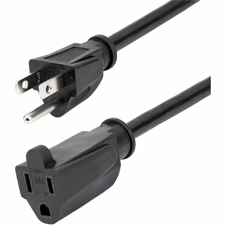 Startech.Com 12in Short Extension Cord 5-15R to 5-15P PAC101