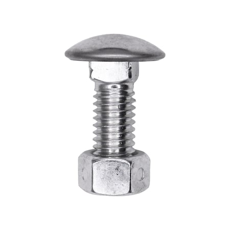 Auveco Bumper Bolt And Lock Nut 3/8in-16 x 7/8in, 25PK 3432