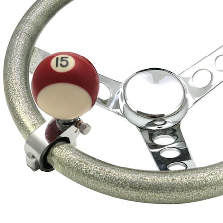 Homewardbound ASCBA03015 15 Ball Billiard Pool Adjustable Suicide Brody Knob HO3529466