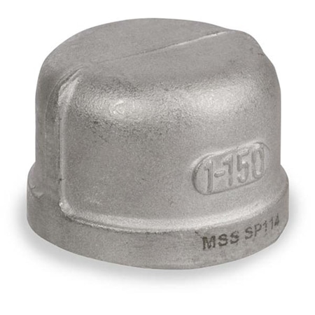 Anderson Metals 1.25 in. Stainless Steel Pipe Cap 62476BAG