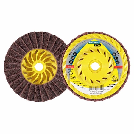 Klingspor SMT Titan 800 4-1/2" Medium Non-woven, 5PK 800MEDM115T