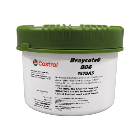 Castrol Braycote 806, 1lb MIL-PRF-27617G, Type III 1578A5