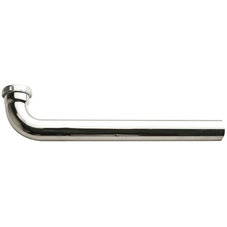 Keeney Mfg 1-1/2'' x 9-1/2'' Satin Nickel Waste Arm 2518SN