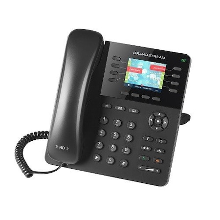 Grandstream IP Telephone 4 Lines, color, P PoE, 32 digital BLF Includes wallmount GXP2135