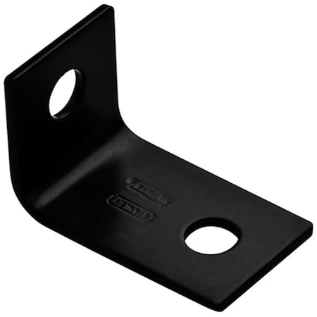 Eat-In N351-476 2.5 in. Black Powder Coated Steel Corner Brace EA567703