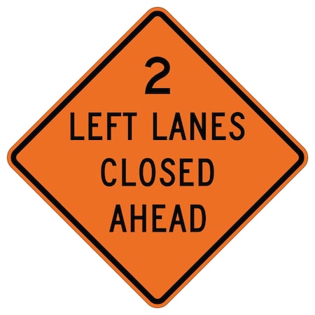 Sign Solutions Usa Traffic Sign, 36 in Width, Aluminum Sign, Diamond DUS12HOR3636W20-5aL