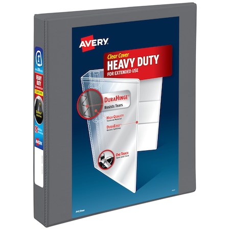 Avery Heavy-Duty View 3 Ring Binder, 1 In 79865
